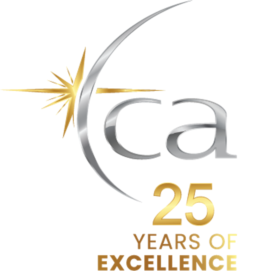 Just tca Logo 25 years